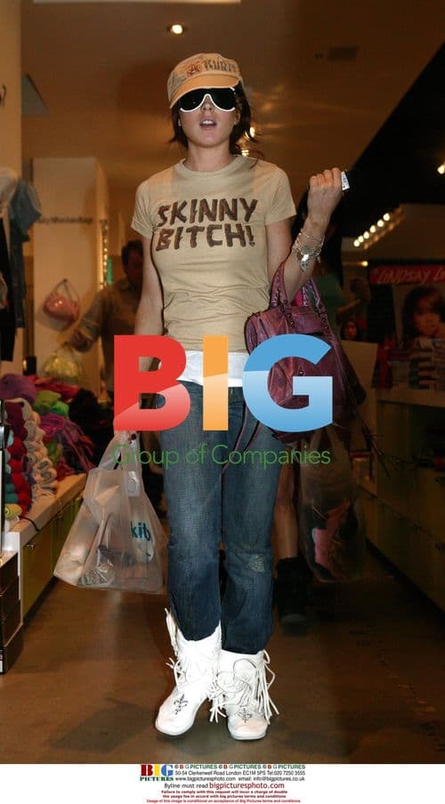 Paris Hilton and Lindsay Lohan Shopping