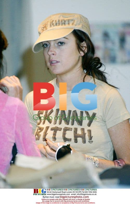 Paris Hilton and Lindsay Lohan Shop at Kitson