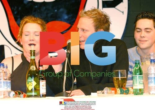 Anthony Cotton and Jennie McAlpine at Comedy Store Quiz