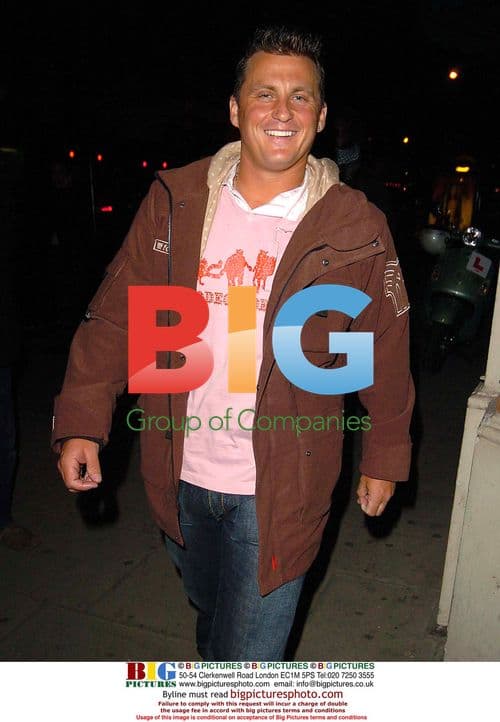 Cricketer Darren Gough in London