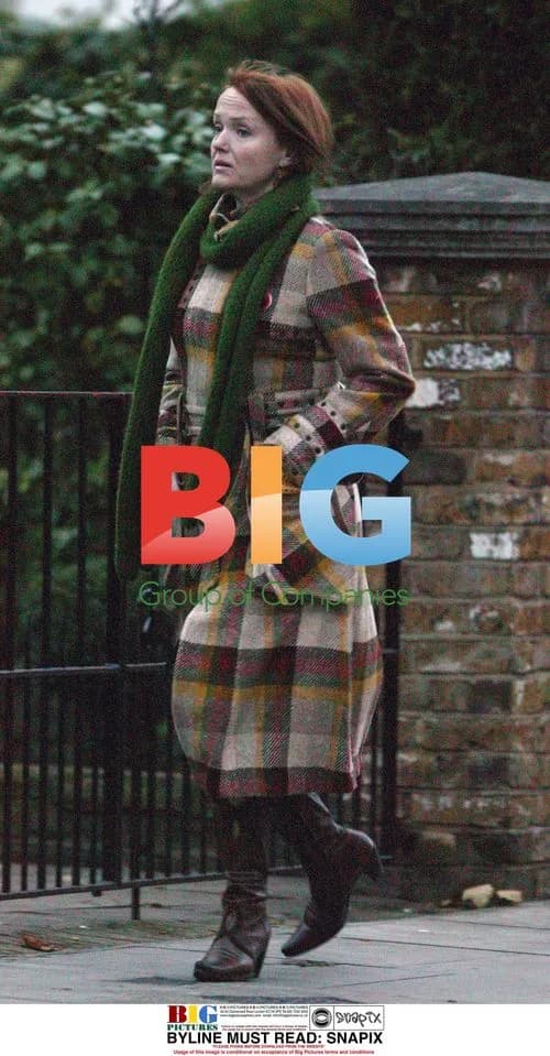 Miranda Richardson On Set
