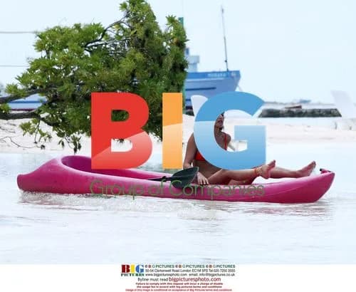 Sophie Anderton Kayaking in Mauritius