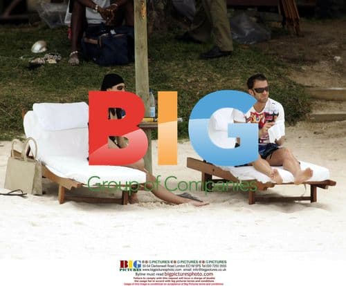 Alessandro del Piero on Vacation in Mauritius