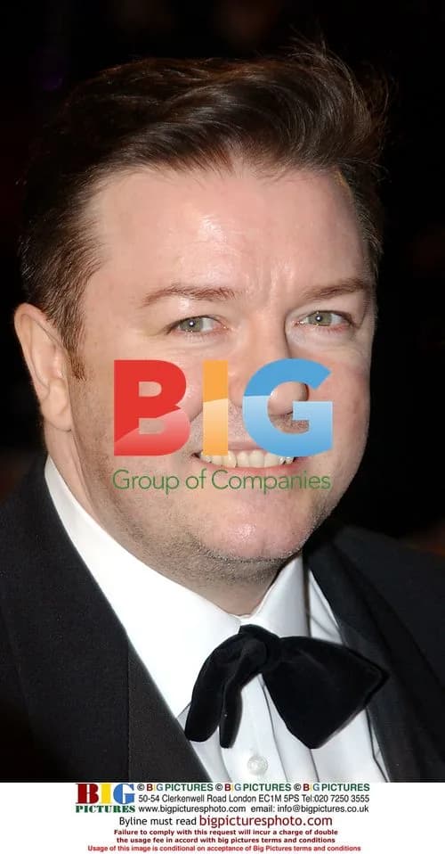 Ricky Gervais at British Comedy Awards