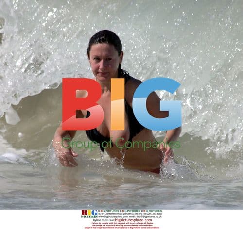 Perry Fenwick on Christmas Beach in Barbados