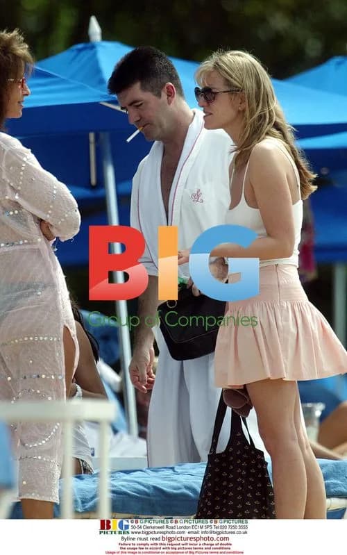 Simon Cowell on Xmas Break in Barbados