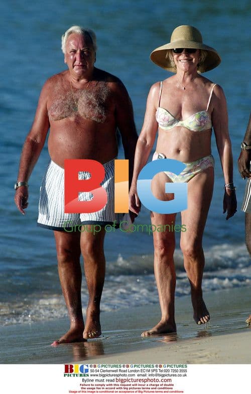 Michael Winner on Holiday in Barbados