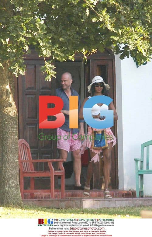 Naomi Campbell Leaves Cipriani's Punta del Este Home