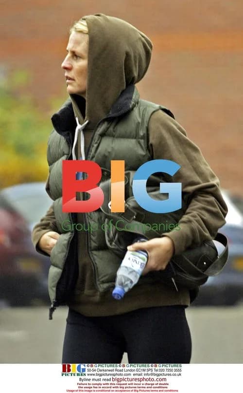 Ulrika Jonsson arrives at gym