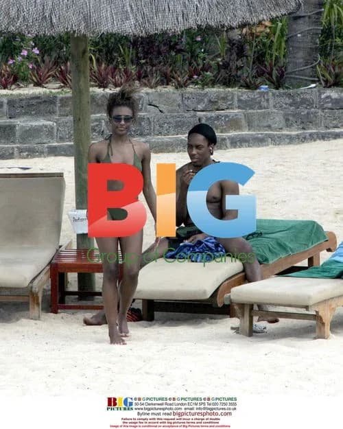 Lamar and Girlfriend on Mauritius Holiday