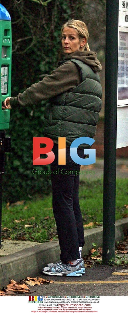 Ulrika Jonsson at Gym in London