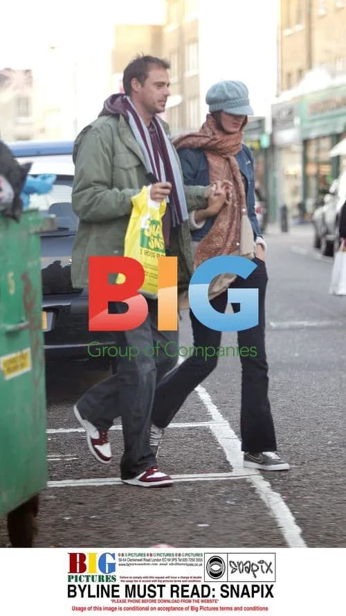 Jamie Theakston and Erin O'Connor Shopping