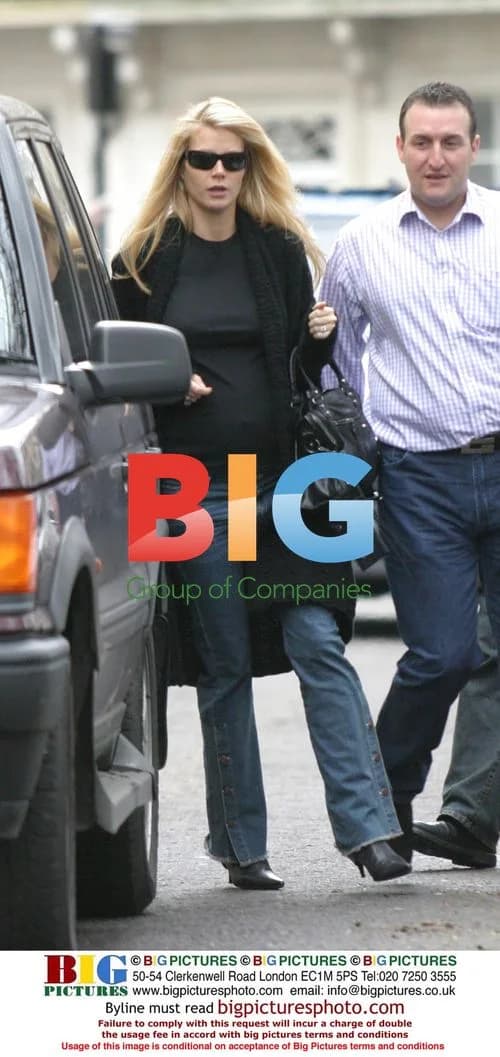 Gwyneth Paltrow Leaving London Home