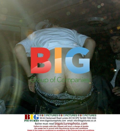 Travis of Blink 182 and friend leaving club