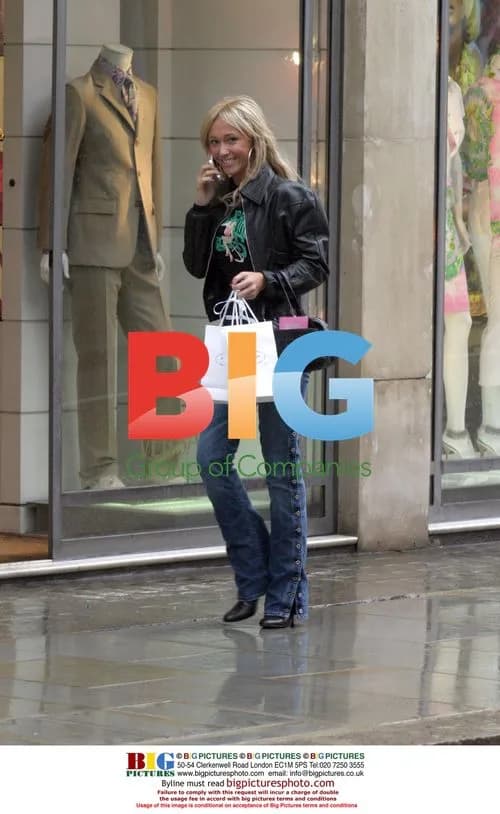 Jenny Frost Out Shopping in London