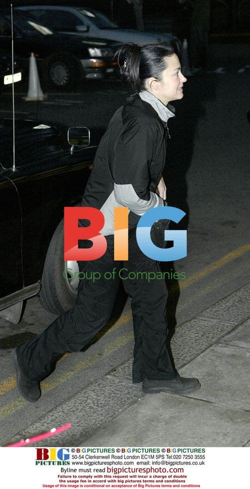 Julie Dreyfus Arrives at Hotel in London