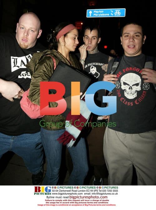 Blink 182 at Aura Club in London