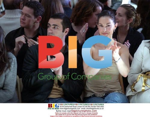 Ashley Judd and Dario Franchitti at Tuleh Fashion Show