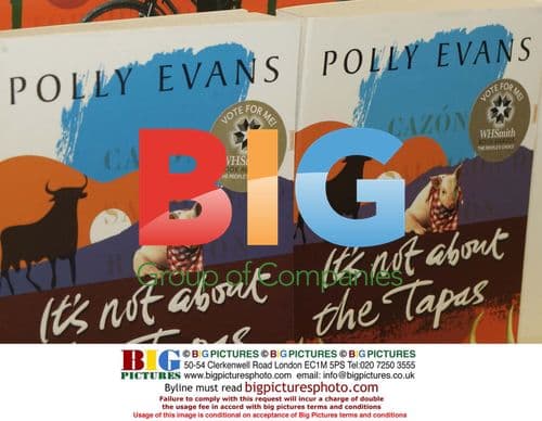 Polly Evans at WHSmith Book Awards event