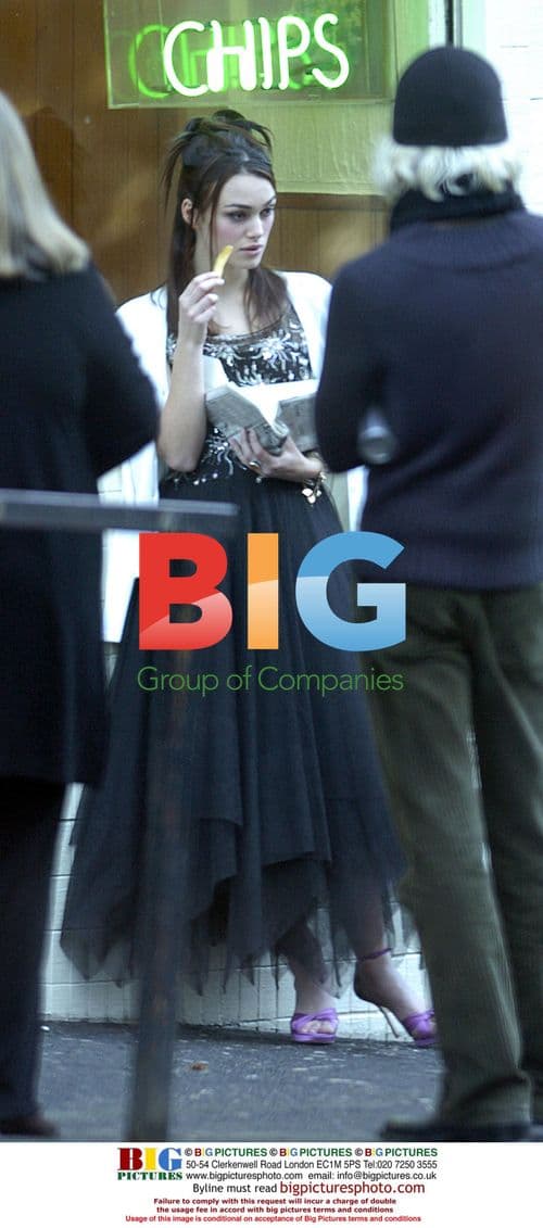 Kiera Knightley filming new movie 'Jacket'