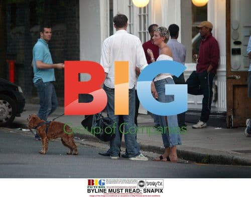 Jamie Theakston Out in North London