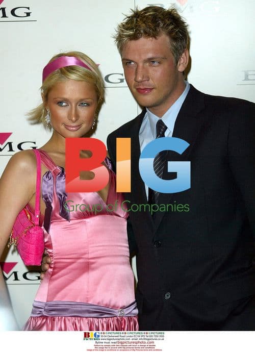 Paris Hilton and Nick Carter at Grammys Gala