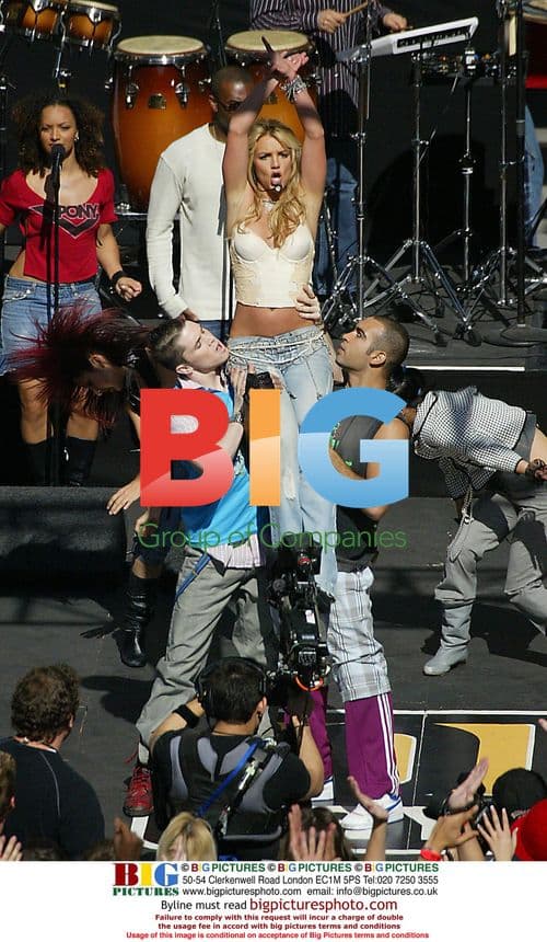 Britney Spears Performing Live
