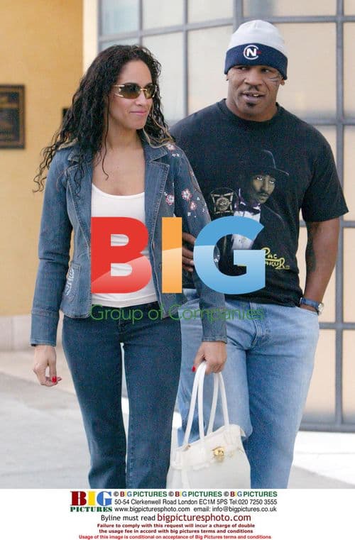 Mike Tyson out shopping in Beverly Hills