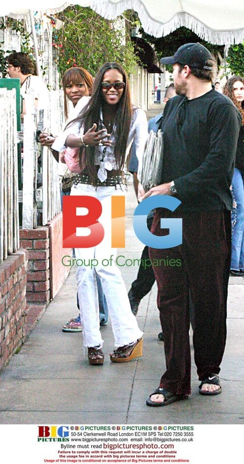 Serena Williams & Naomi Campbell at the Ivy, Hollywood