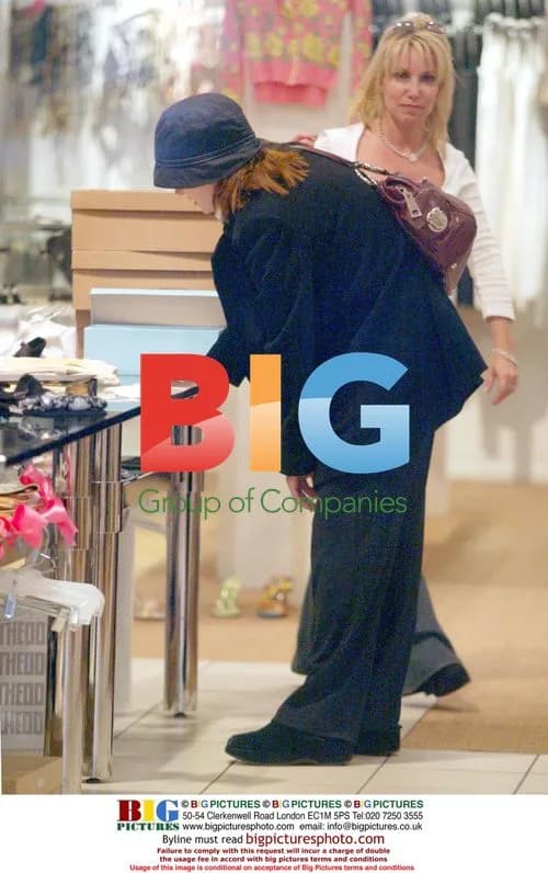 Winona Ryder Shopping in Beverly Hills