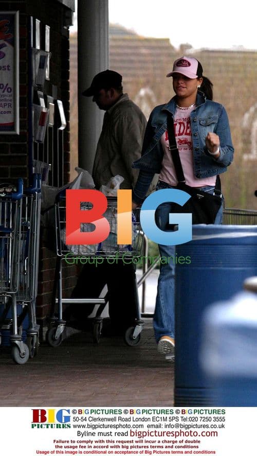 Jade Goody Grocery Shopping