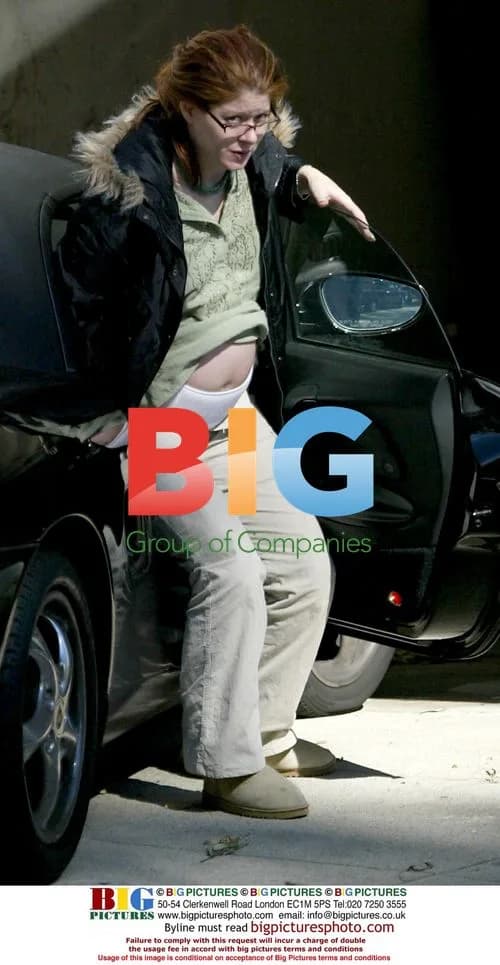 Debra Messing's Pregnancy Car Trouble