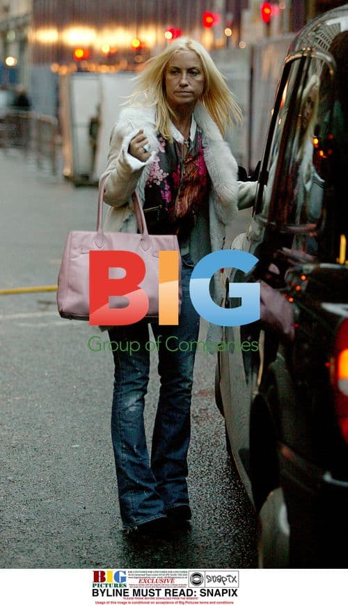 Meg Matthews Hails Cab After Dentist Visit