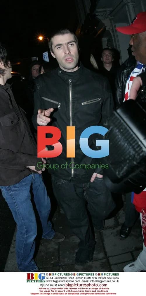 Liam Gallagher at Brit Awards Afterparty