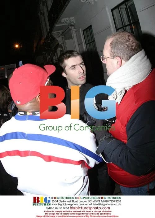 Liam Gallagher Stumbling at Brit Awards Afterparty