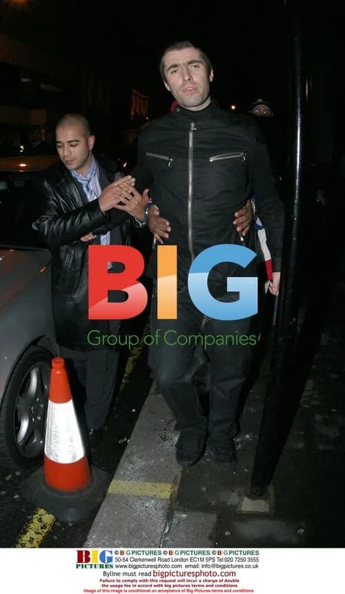 Liam Gallagher at Brit Awards Afterparty