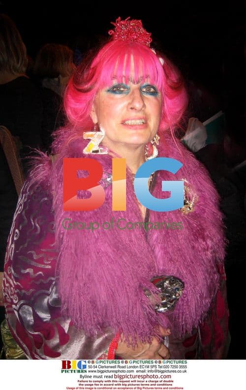 Zandra Rhodes at Julien Mcdonald Afterparty