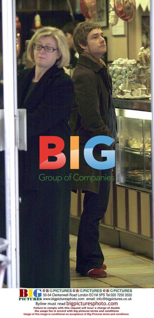 Martin Freeman out shopping in London