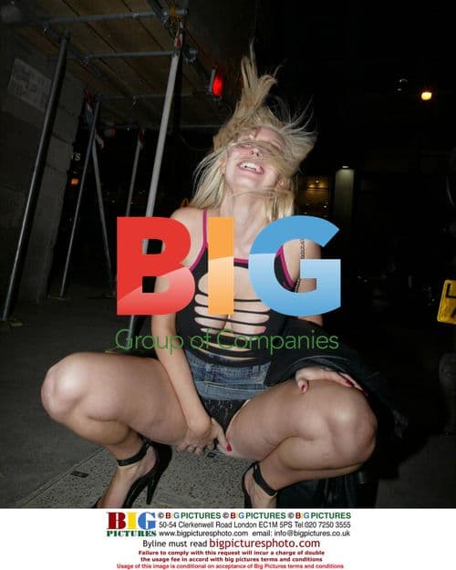 Party girl's revealing night out in London