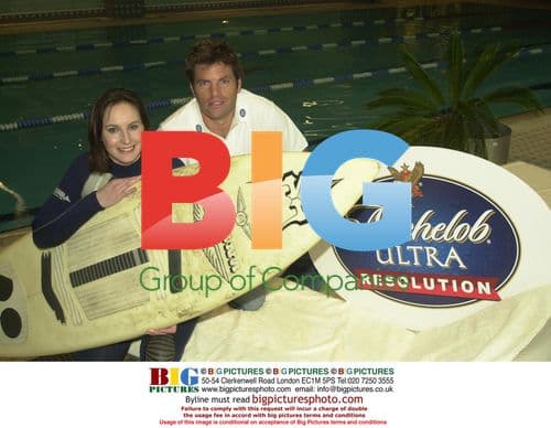 TV Presenter Mark Durden-Smith with Clare White