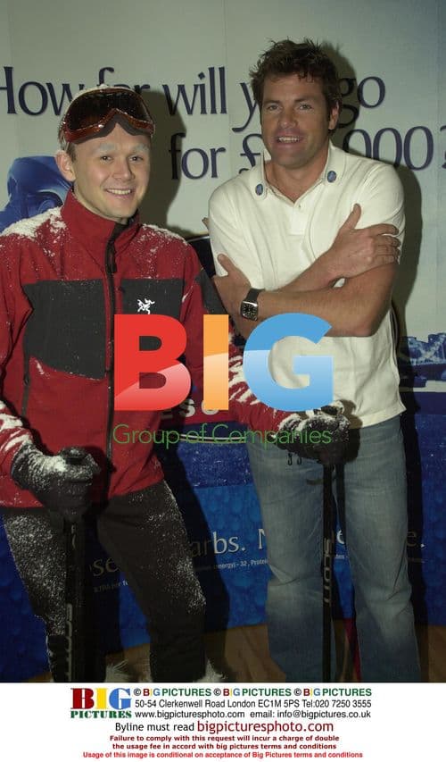 TV Presenters Mark Durden-Smith and Noel Bresland