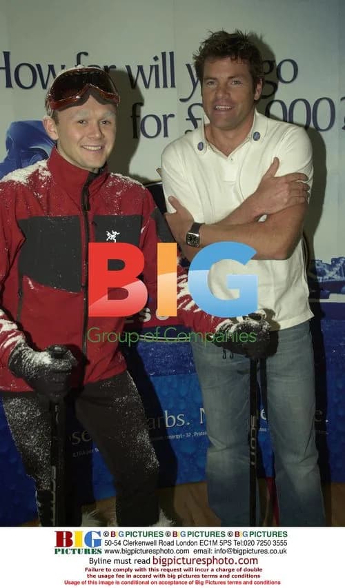 TV Presenters Mark Durden-Smith and Noel Bresland
