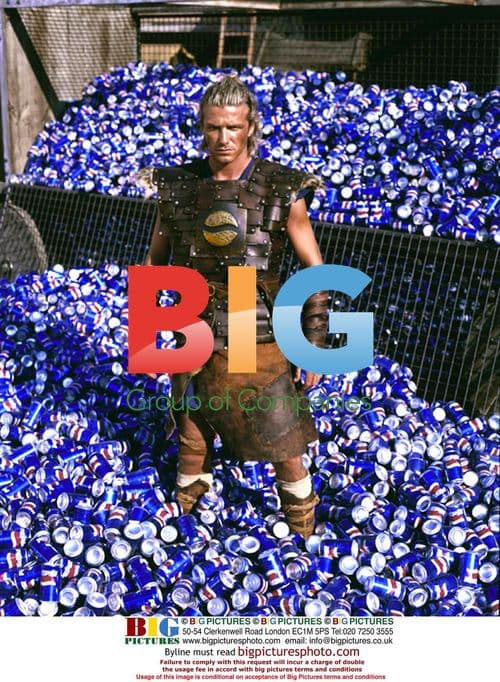 David Beckham in Pepsi Gladiator Ad