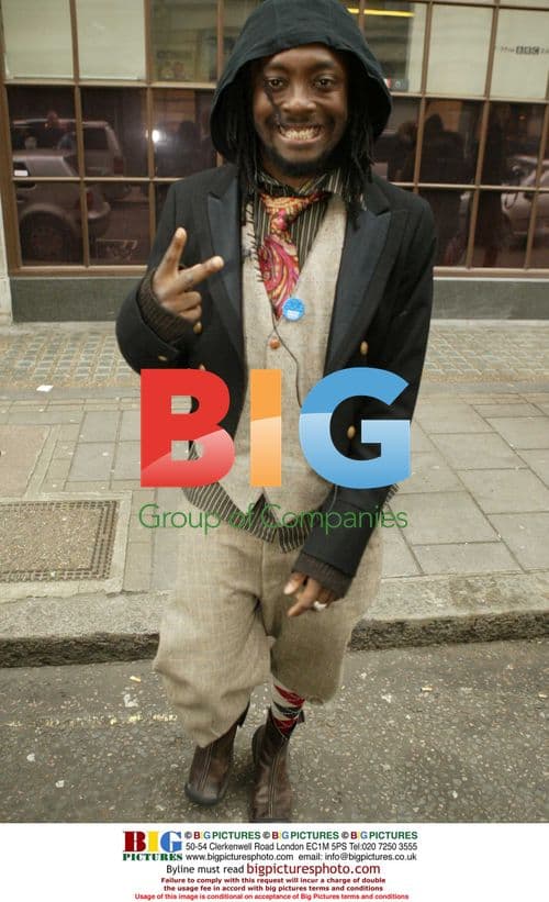 The Black Eyed Peas Depart Radio One Studios