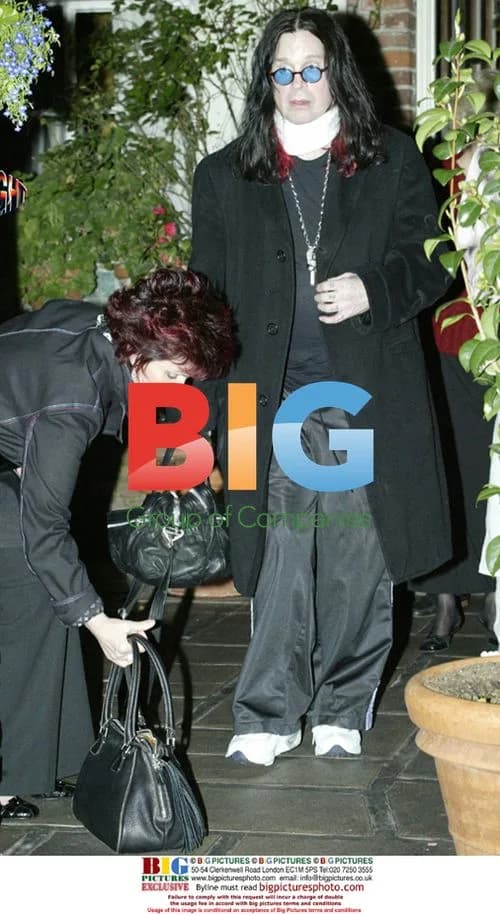 Ozzy and Sharon Osbourne with son Jack