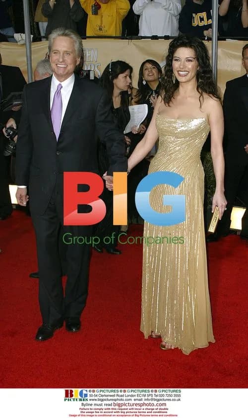 Catherine Zeta Jones and Michael Douglas at SAG Awards