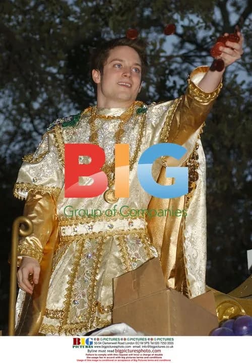 Elijah Wood at Mardi Gras Parade