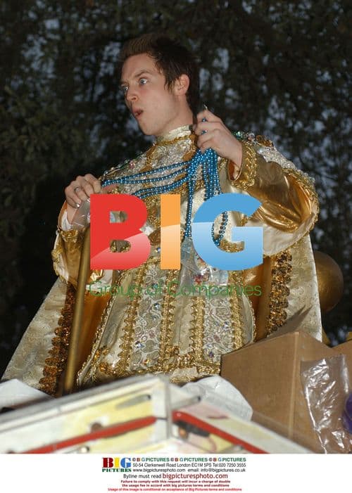 Elijah Wood at Mardi Gras Parade