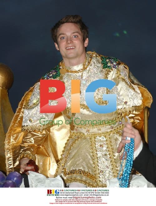 Elijah Wood at Mardi Gras Parade