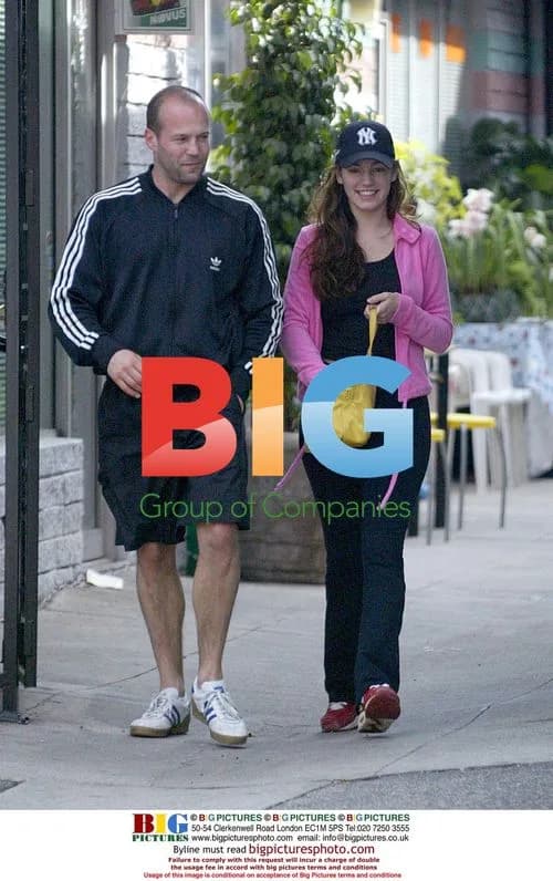 Kelly Brook and Jason Statham Hiking and Errands